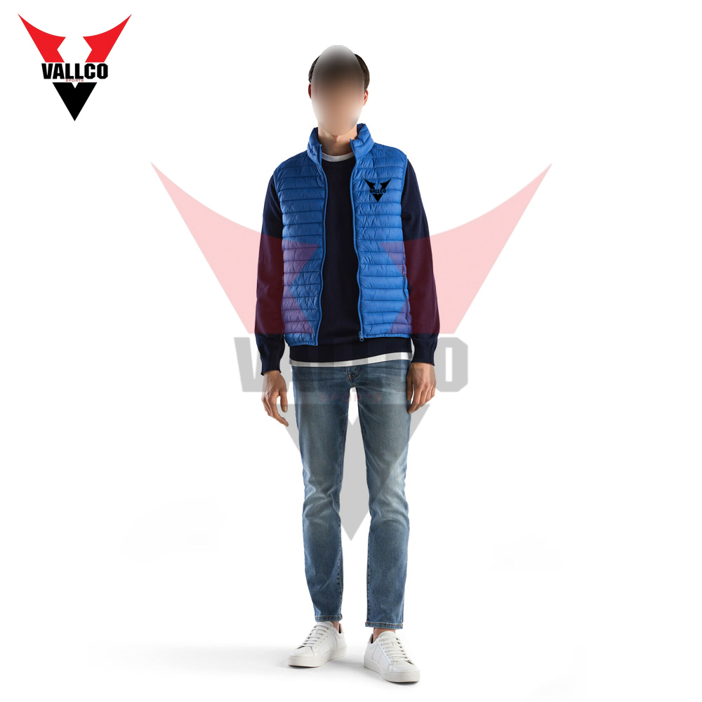 High Quality Make Your Own Newest Product With Reasonable Price Men Sleeveless Puffer Jacket - view 5