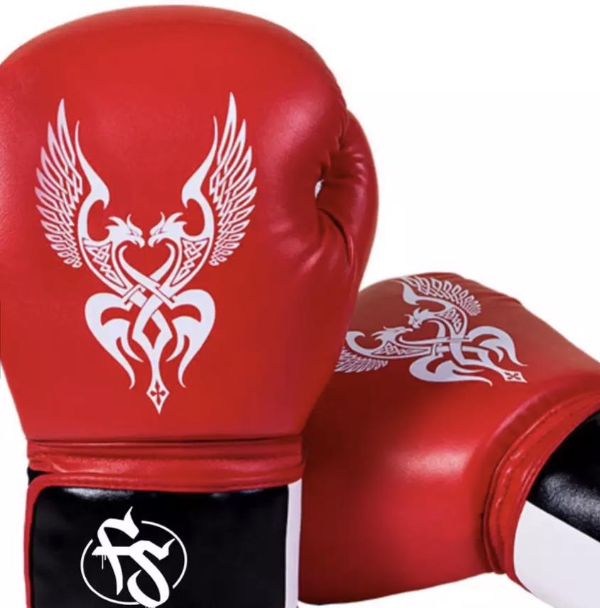 Custom printable Boxing Gloves All colours available + Sizes for woman and men Logo print on gloves - view 2