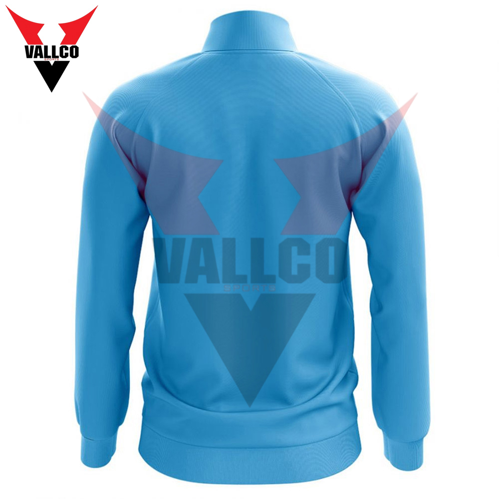 In Blue And White Colors Best Soft Touch Material Wholesale Price Durable Sublimation Jackets - view 9