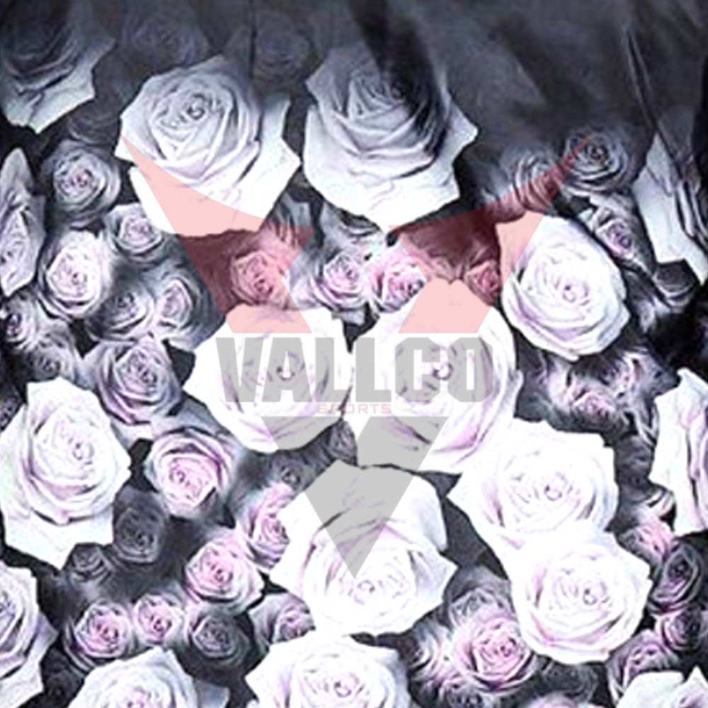 Customized Made Big Tall Black Rose  Printed Men Jacket Best Quality Sublimation Jackets For Winter - view 5