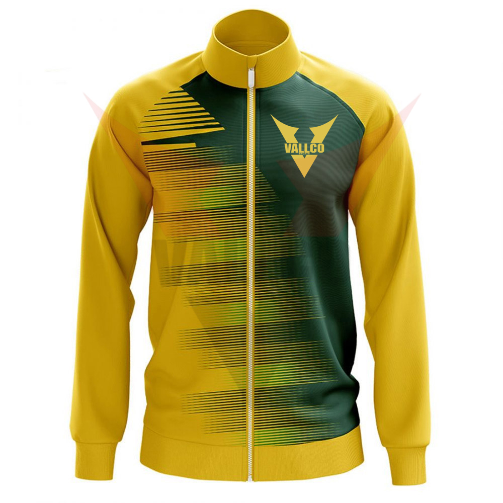 Yellow And Green Contrast Color Best Material Highest Quality  Men Wear Sublimation Jackets