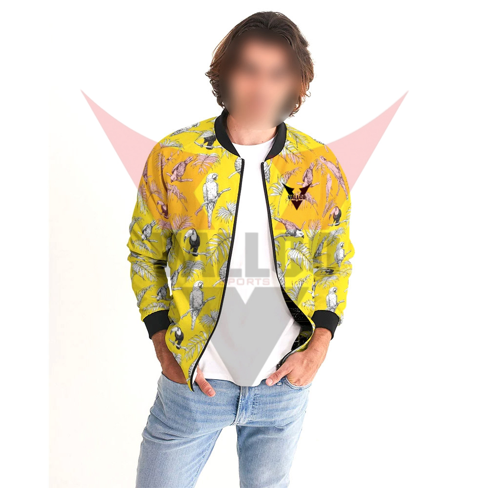 Men Autumn Winter Sublimation Print Jacket Highest Quality Best Material Sublimation Jackets