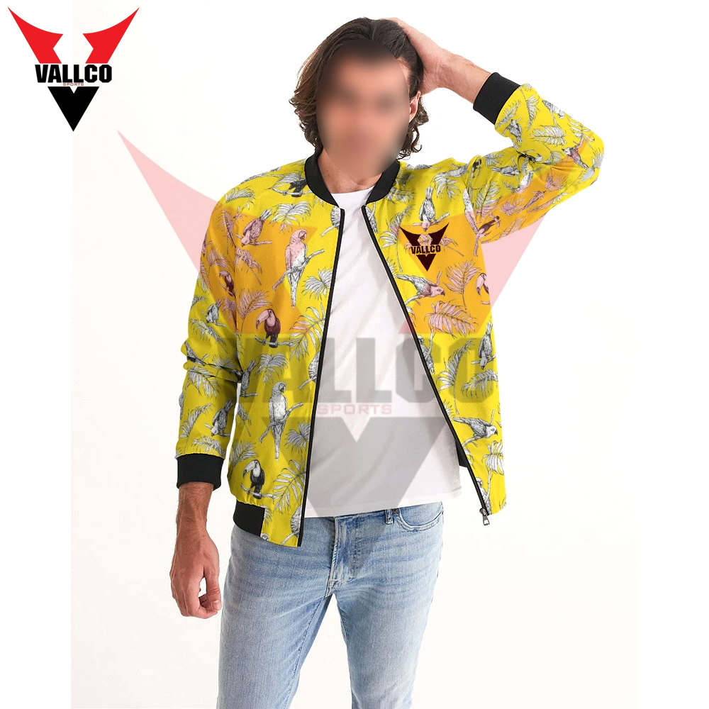 Men Autumn Winter Sublimation Print Jacket Highest Quality Best Material Sublimation Jackets - view 4