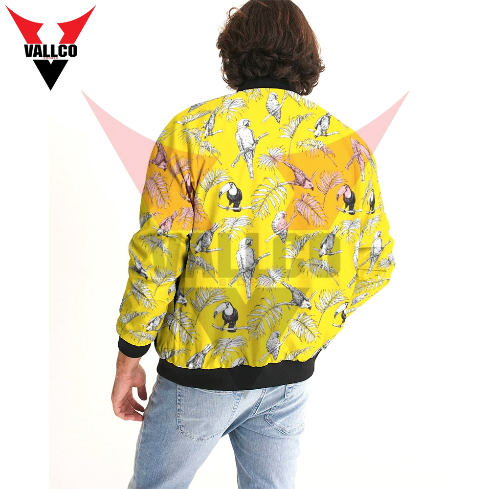 Men Autumn Winter Sublimation Print Jacket Highest Quality Best Material Sublimation Jackets - view 5