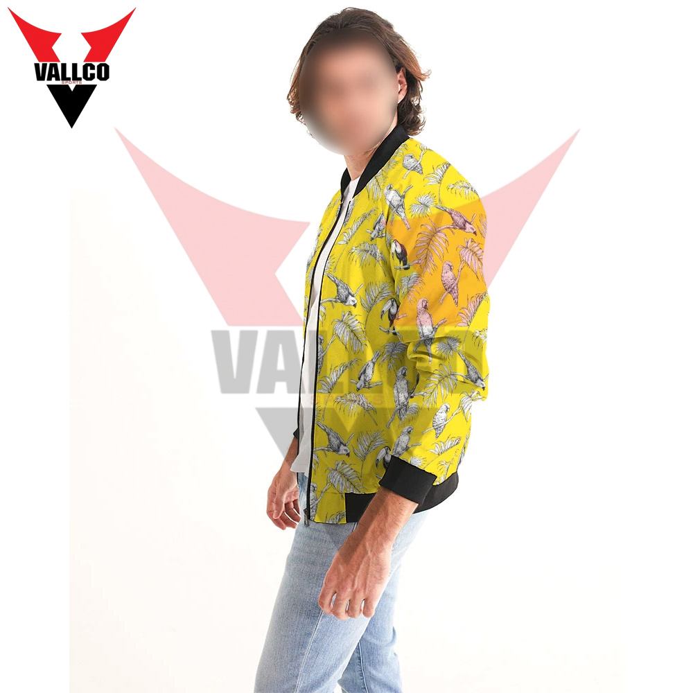 Men Autumn Winter Sublimation Print Jacket Highest Quality Best Material Sublimation Jackets - view 8