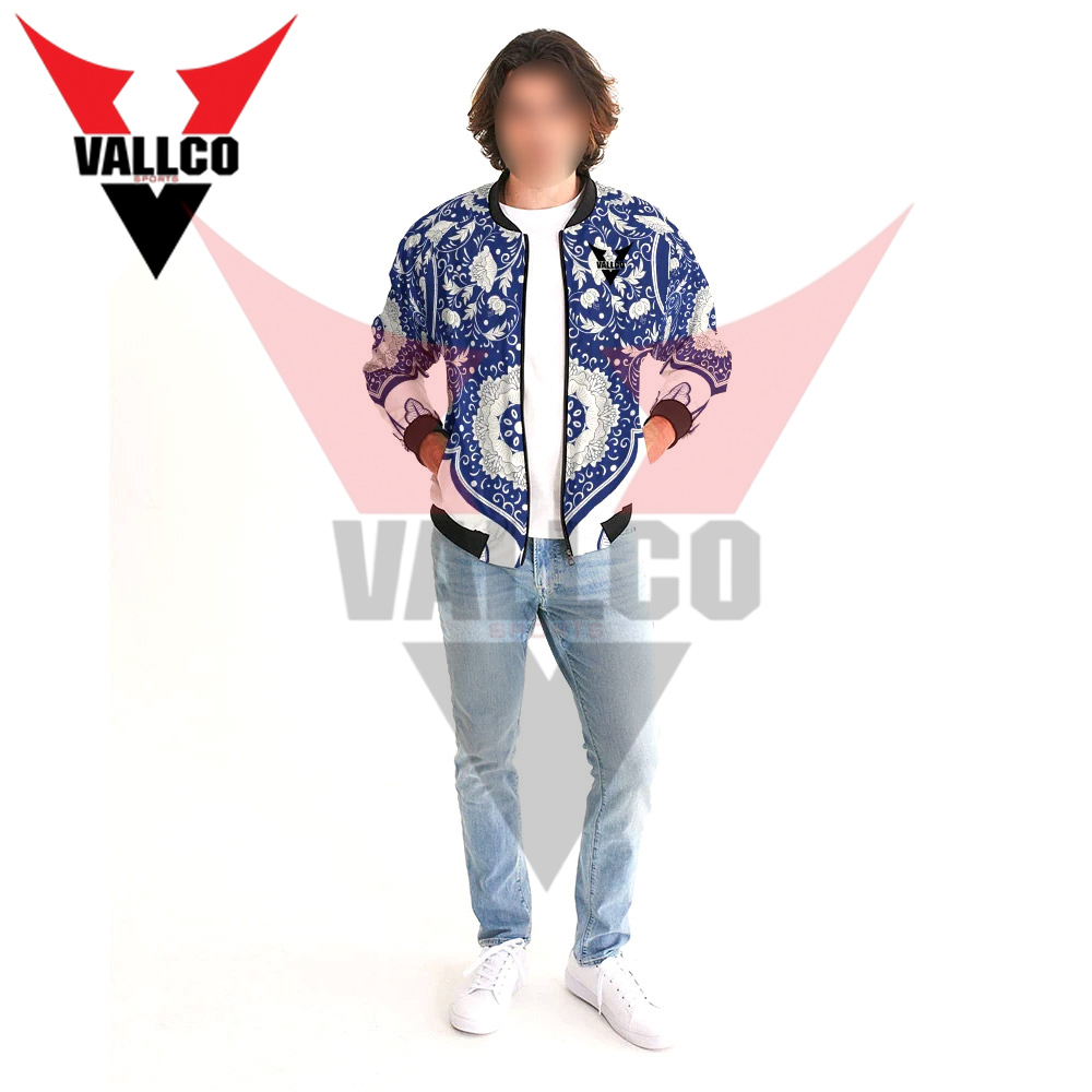 Highest Quality Best Soft Touch Material Top Seller Men Autumn Winter Sublimation Print Jacket   - view 3