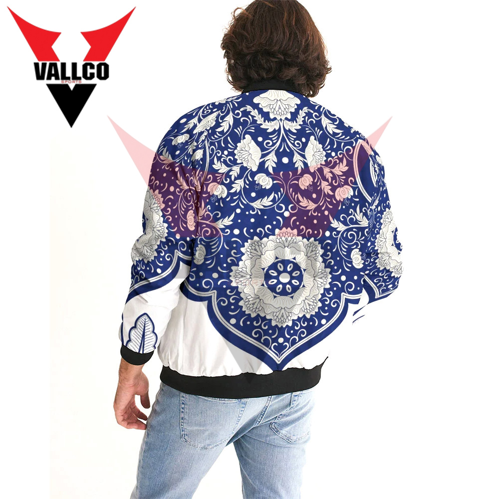 Highest Quality Best Soft Touch Material Top Seller Men Autumn Winter Sublimation Print Jacket   - view 6