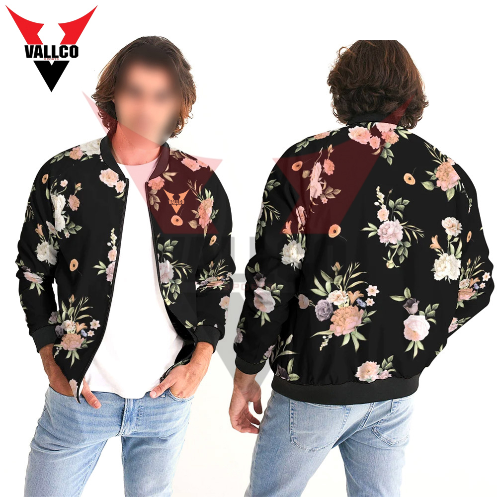 Highest Quality Best Soft Touch Material Top Seller Men Autumn Winter Sublimation Print Jacket   - view 14