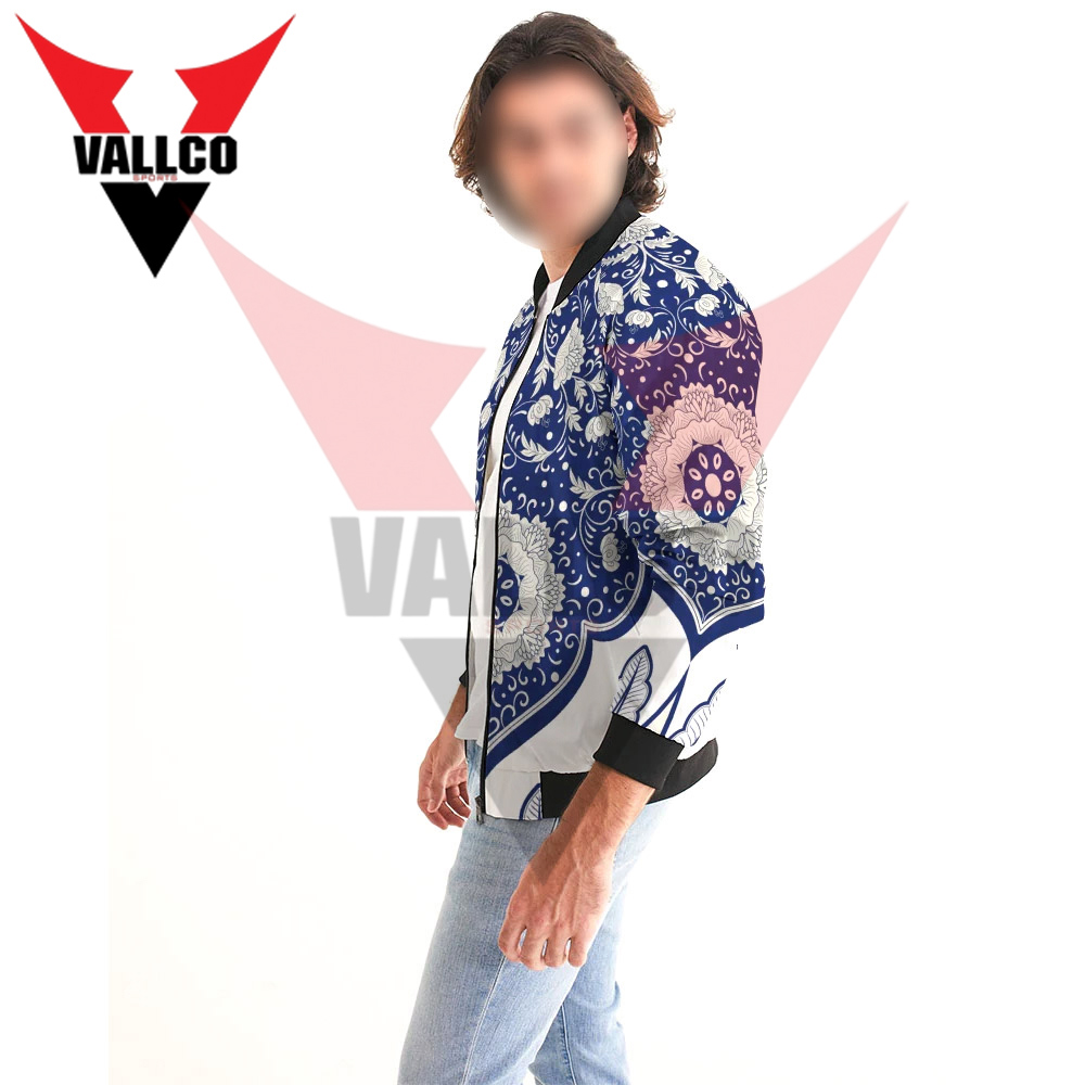Highest Quality Best Soft Touch Material Top Seller Men Autumn Winter Sublimation Print Jacket   - view 18