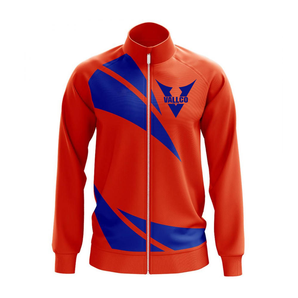 Orange Blue Color With Own Logo Best Seller Comfortable Premium Quality Sublimation Jackets