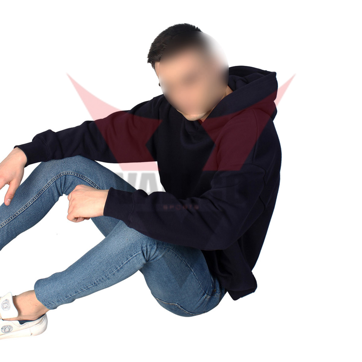 Black Color Customized Made Breathable With Own Logo Design Best Supplier Oversize Hoodies - view 8