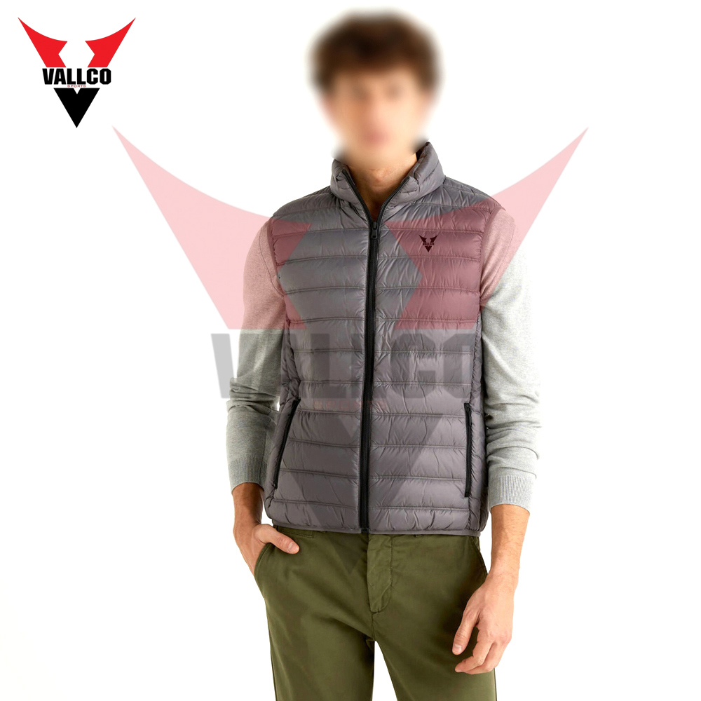 Comfortable Top Quality Best Seller With Own Logo Customized Made Sleeveless Puffer Jackets - view 2