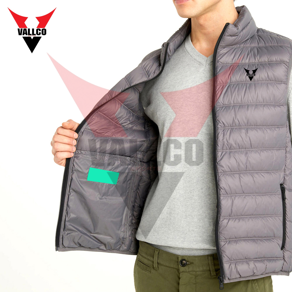 Comfortable Top Quality Best Seller With Own Logo Customized Made Sleeveless Puffer Jackets - view 5