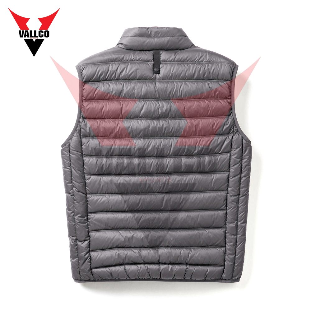 Comfortable Top Quality Best Seller With Own Logo Customized Made Sleeveless Puffer Jackets - view 6