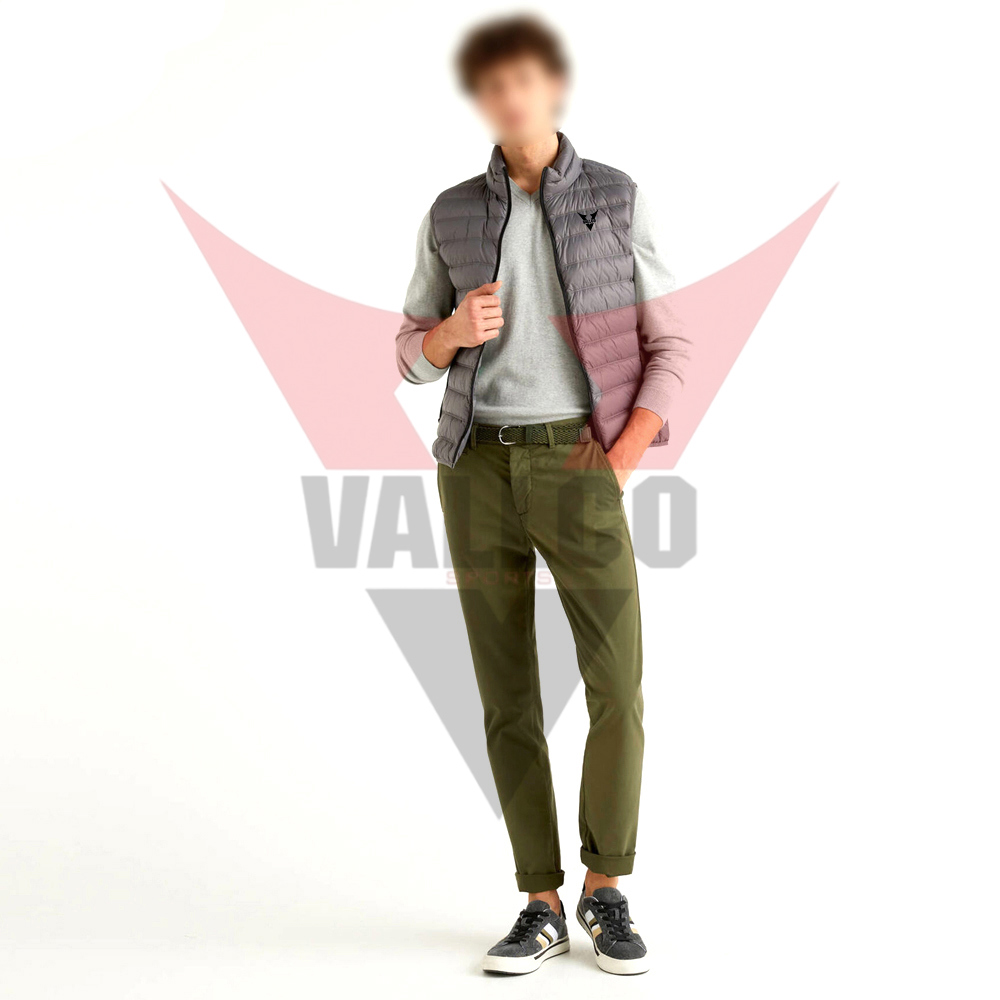 Comfortable Top Quality Best Seller With Own Logo Customized Made Sleeveless Puffer Jackets - view 8