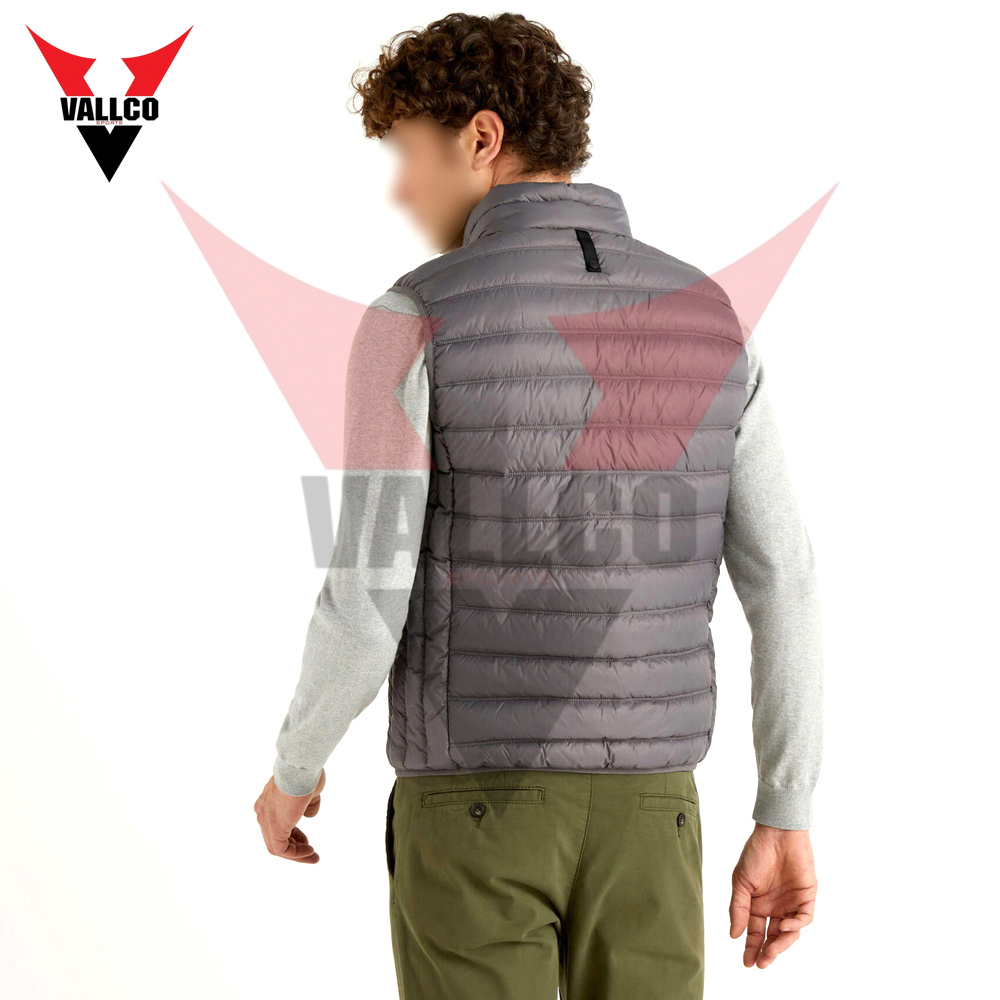 Comfortable Top Quality Best Seller With Own Logo Customized Made Sleeveless Puffer Jackets - view 10