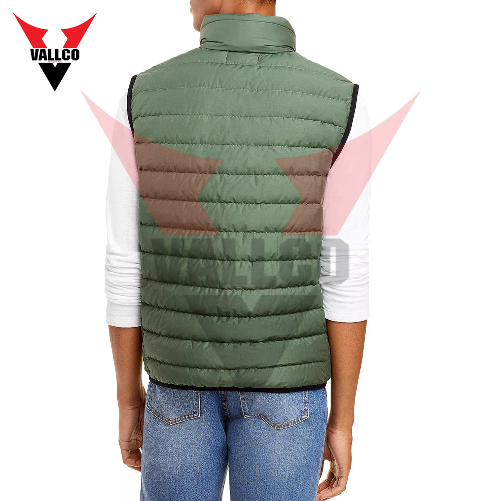 Yellow Color Good Seller Highland Quality Comfortable Outer Days Newest Sleeveless Puffer Jackets - view 3