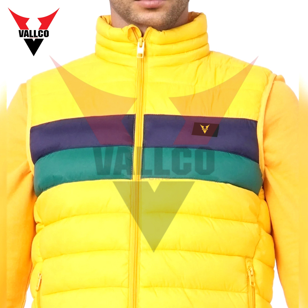 Make Your Own Highland Quality Breathable Unique Design With Own Logo Sleeveless Puffer Jackets - view 6