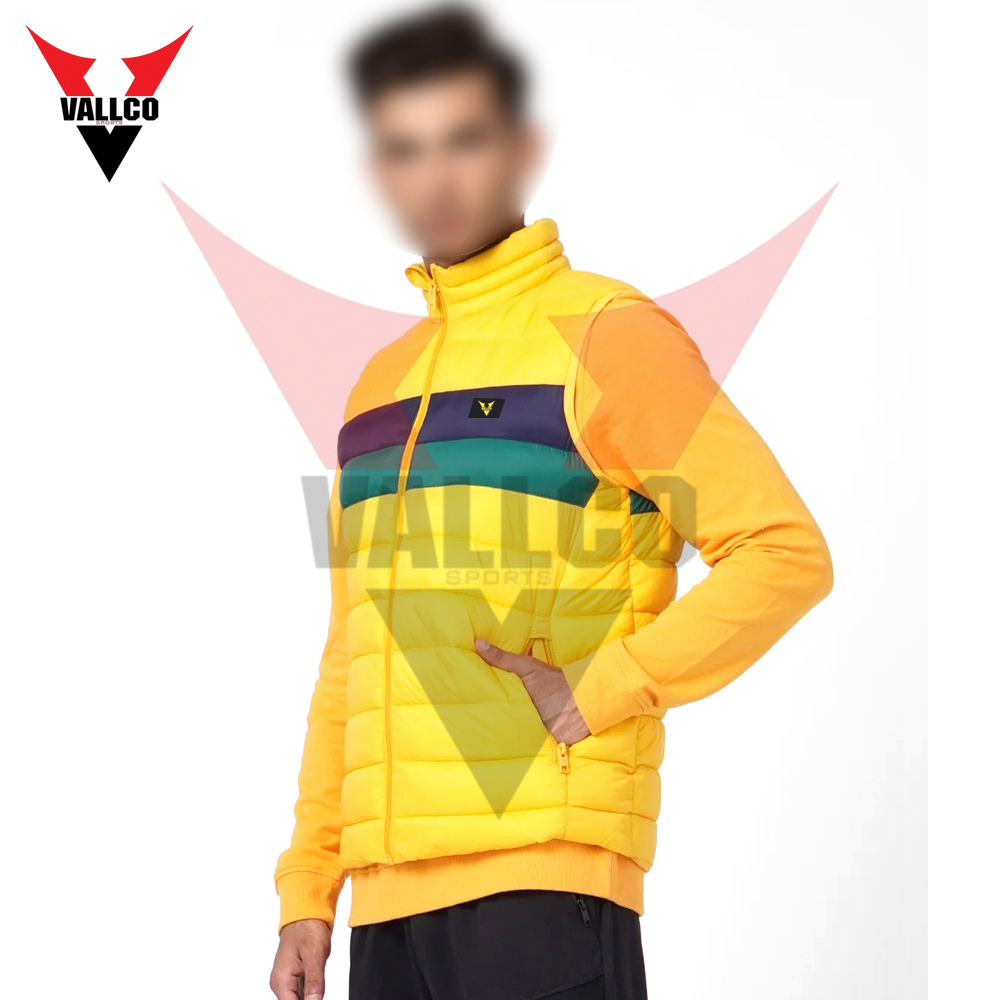 Make Your Own Highland Quality Breathable Unique Design With Own Logo Sleeveless Puffer Jackets - view 9