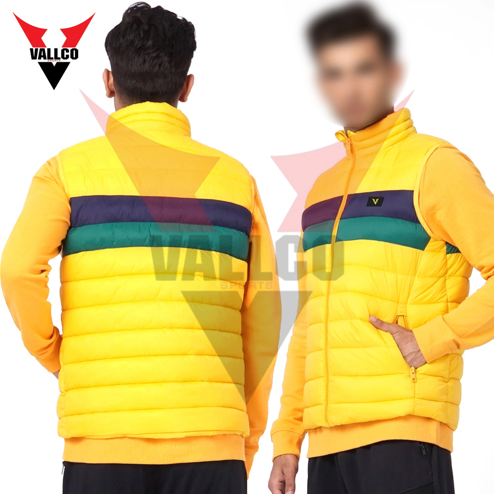 Make Your Own Highland Quality Breathable Unique Design With Own Logo Sleeveless Puffer Jackets - view 12