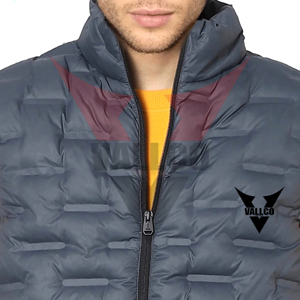 Full Zipper Highest Quality With Own Logo Newest Design Men Sleeveless Puffer Jackets - view 14