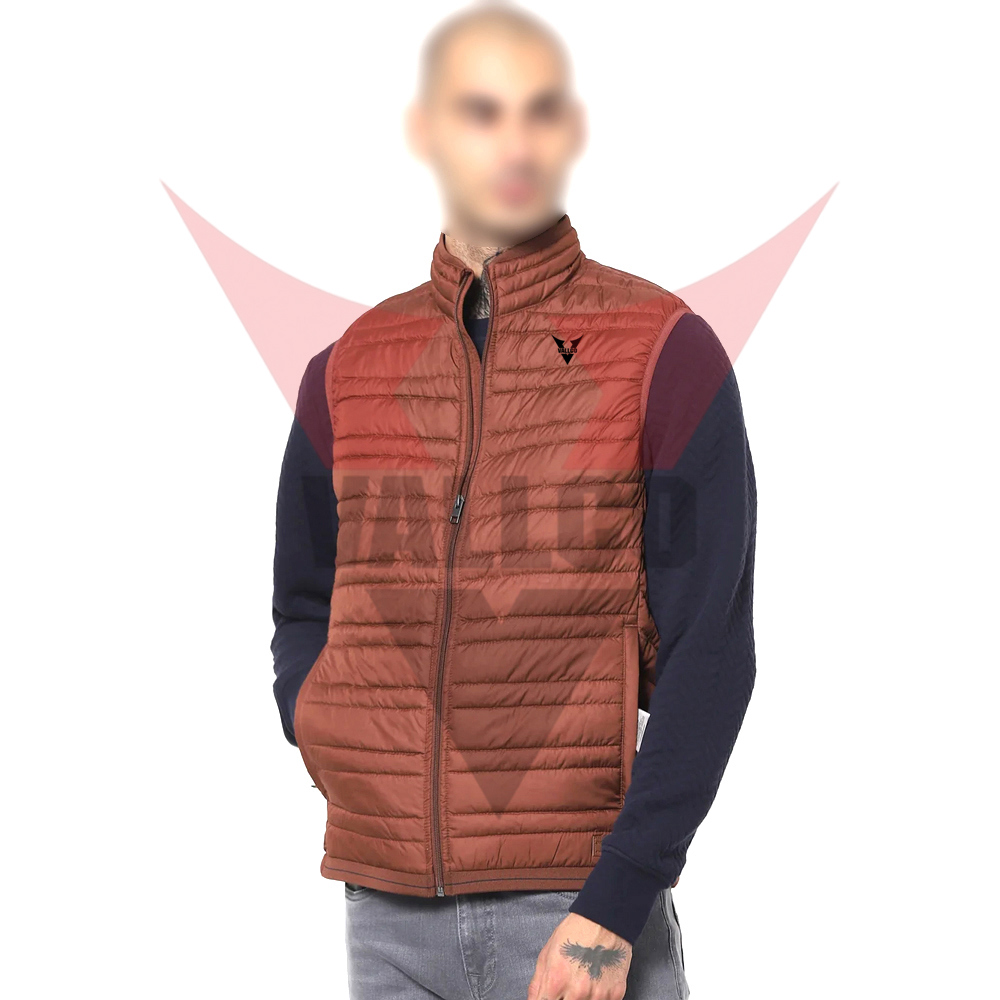 Wholesale Rate With Own Design Premium Quality Breathable Out Door Men Sleeveless Puffer Jackets