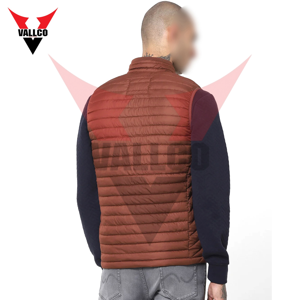 Wholesale Rate With Own Design Premium Quality Breathable Out Door Men Sleeveless Puffer Jackets - view 11