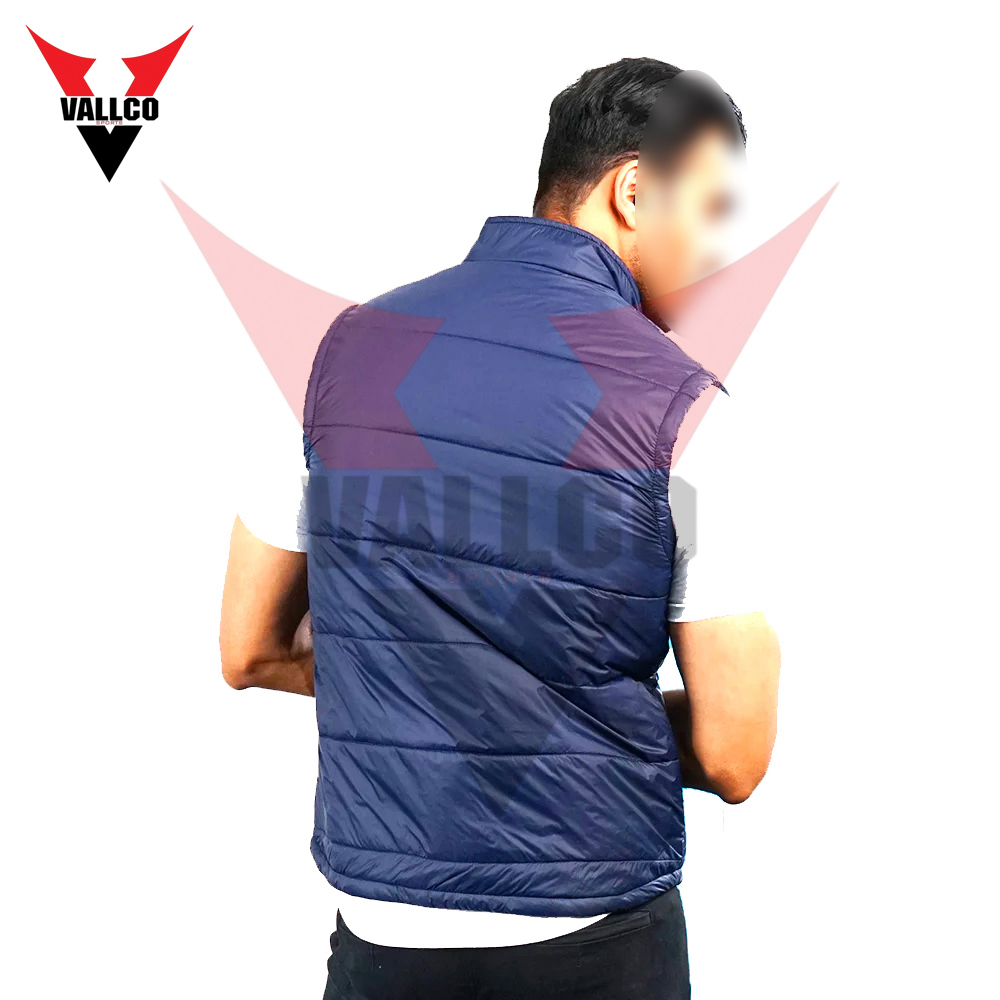 Blue Color Good Quality Best Supplier Competitive Price Newest Design Men  Sleeveless Puffer Jackets - view 8