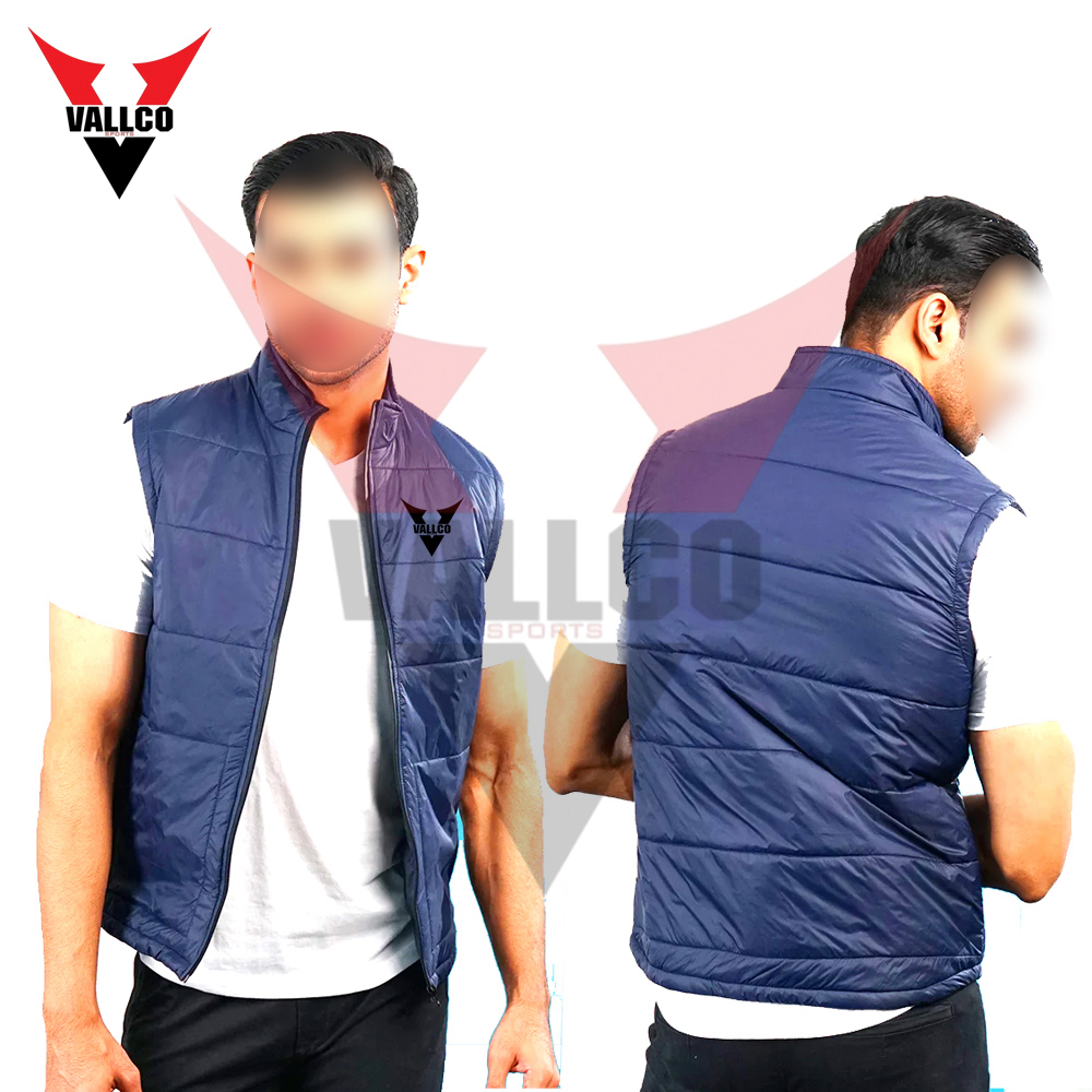 Blue Color Good Quality Best Supplier Competitive Price Newest Design Men  Sleeveless Puffer Jackets - view 11
