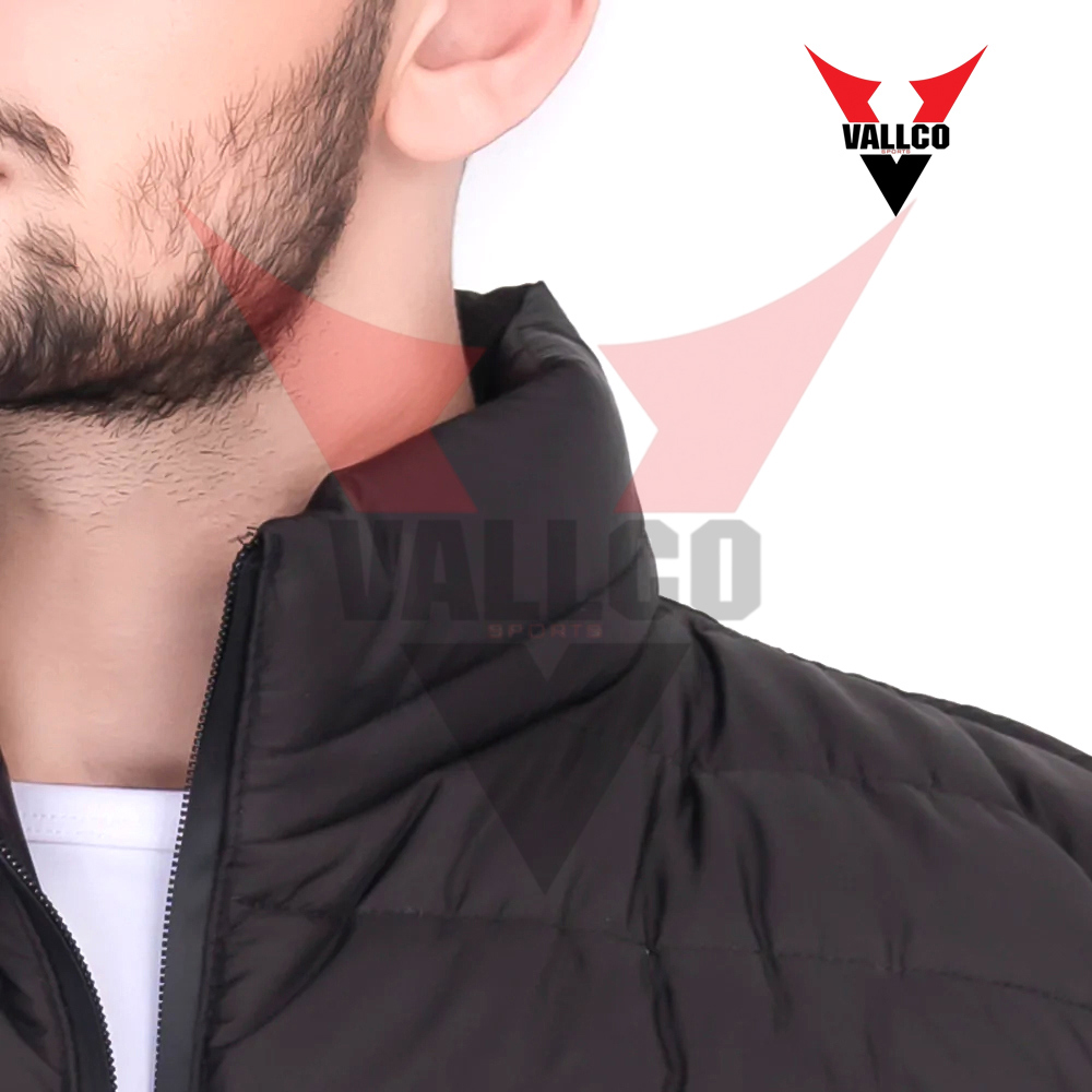 Black Color Highland Quality Best Supplier Unique Design Outer Wear Sleeveless Puffer Jackets - view 5