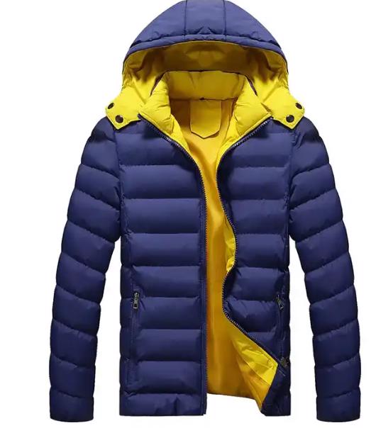 Custom Loose Fit Mens Puffer Bubble Jacket Down Coat - view 7