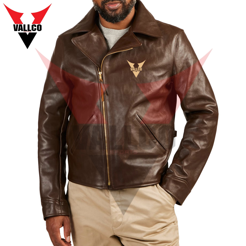 Best Quality Product Men Leather Jacket, Fashion Outer Wear Newest Style Leather Jacket - view 7