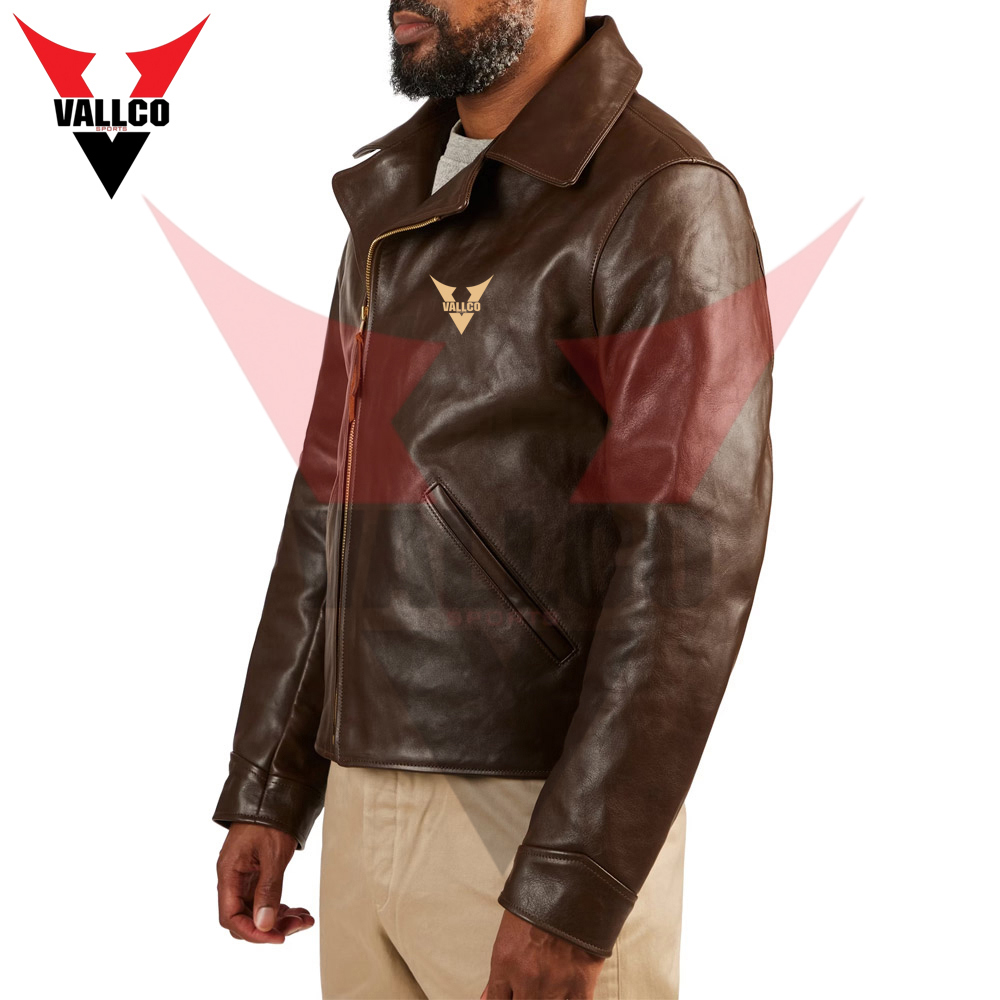 Best Quality Product Men Leather Jacket, Fashion Outer Wear Newest Style Leather Jacket - view 10