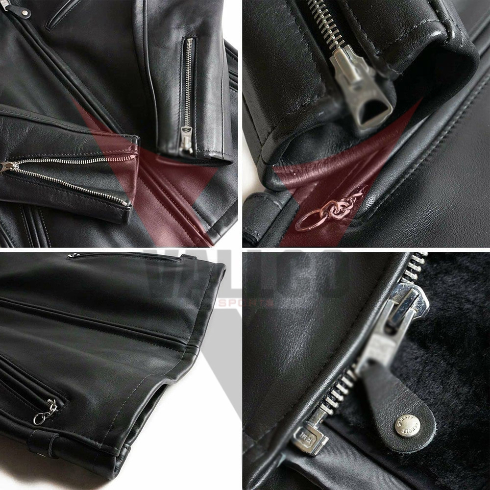 Highest Quality Latest Style Men Casual Wear Product Leather Jackets In Black Color Men Jacket - view 3