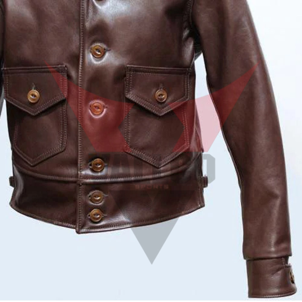 Heavy Duty Best Quality Product Men Leather Jacket, In Plus Size Breathable Fabric Leather Jackets - view 8