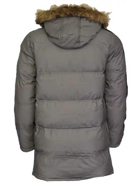 Custom Mens Waterproof Casual Plain Windproof Softshell Parka Coat With Fur  - view 6