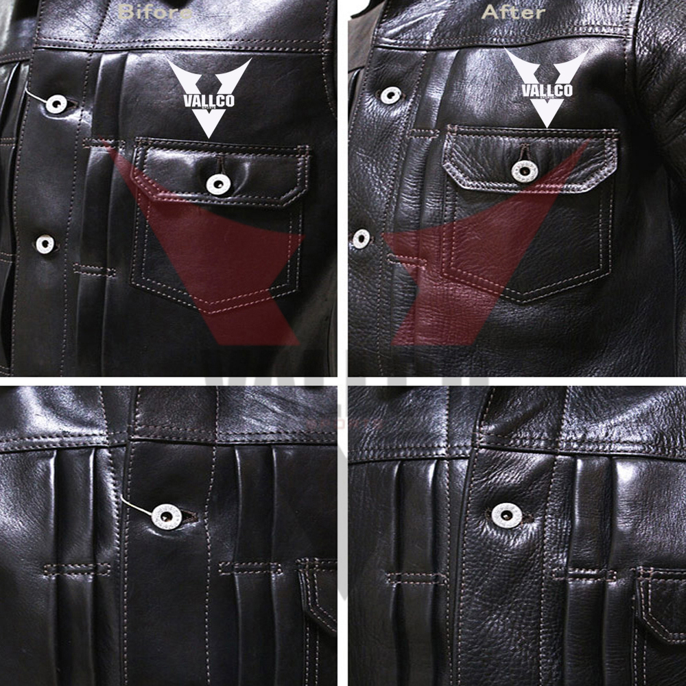 Black Solid Color Popular Product Best Quality Outer Casual Fashion Wear Men Leather Jackets - view 6