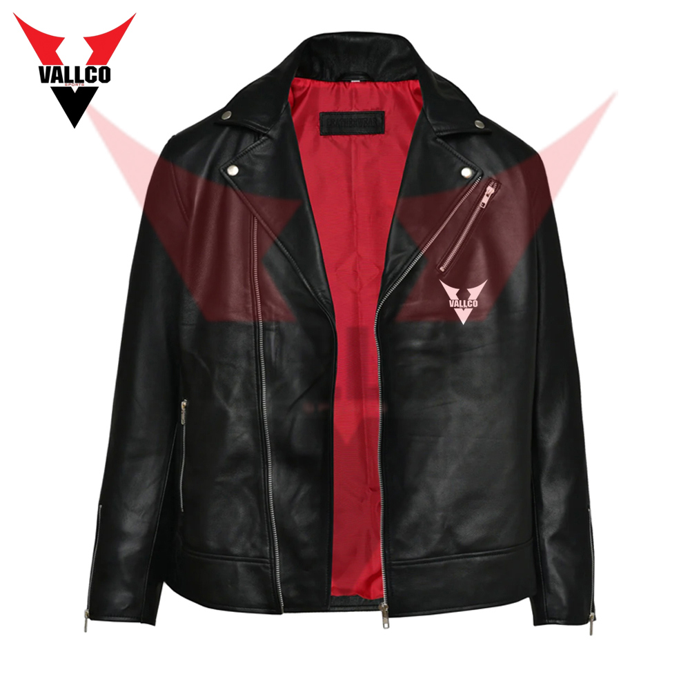 Full Zipper Highest Quality With Own Logo Men Outer Wear Leather Jackets - view 4