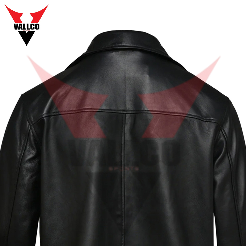 Full Zipper Highest Quality With Own Logo Men Outer Wear Leather Jackets - view 5