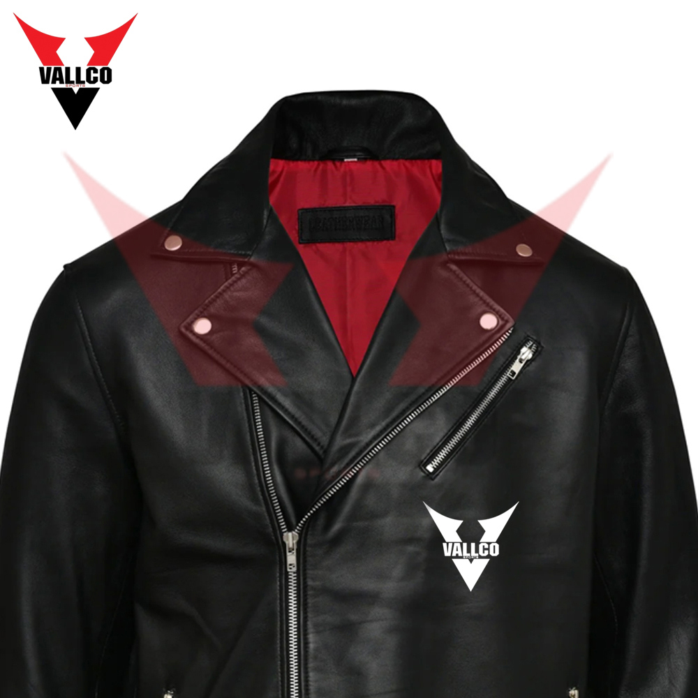 Full Zipper Highest Quality With Own Logo Men Outer Wear Leather Jackets - view 13