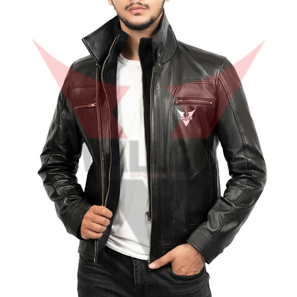 Wholesale Rate Premium Quality New Arrival Comfortable Newest Design Men Leather Jackets