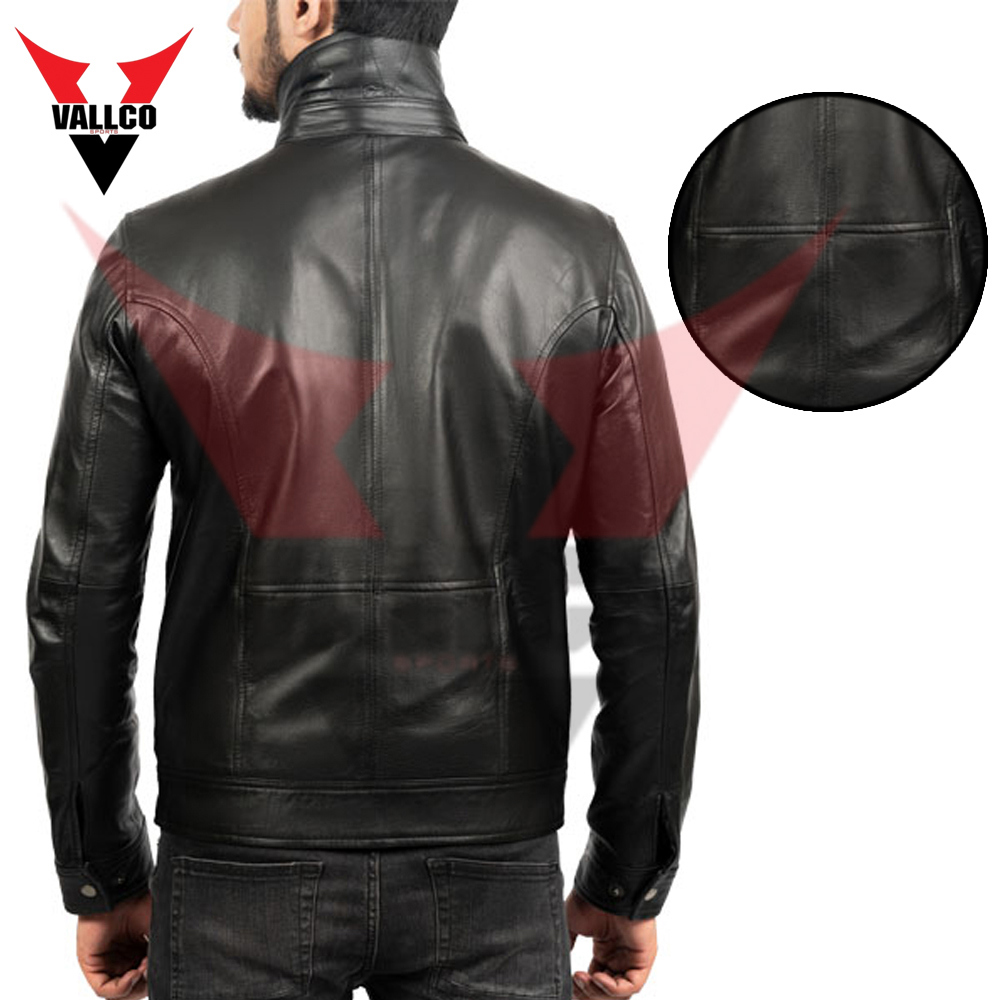 Wholesale Rate Premium Quality New Arrival Comfortable Newest Design Men Leather Jackets - view 2