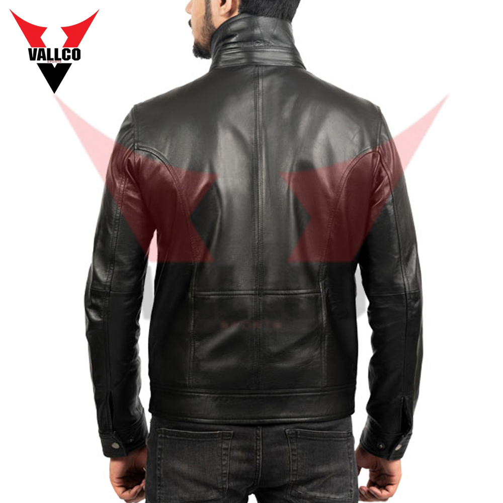 Wholesale Rate Premium Quality New Arrival Comfortable Newest Design Men Leather Jackets - view 4