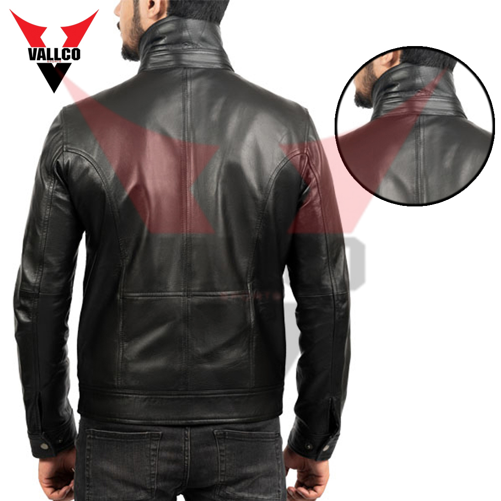 Wholesale Rate Premium Quality New Arrival Comfortable Newest Design Men Leather Jackets - view 10