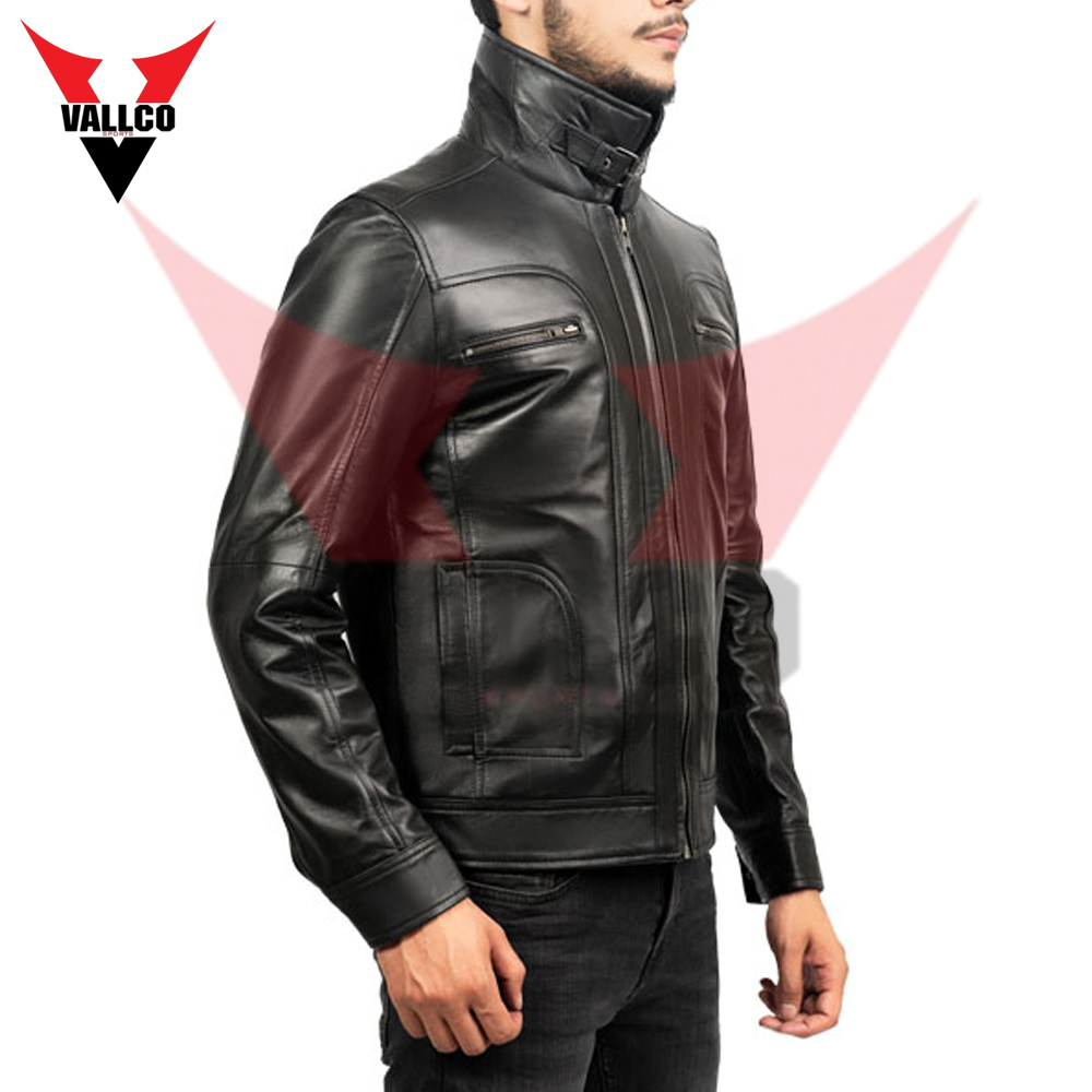 Wholesale Rate Premium Quality New Arrival Comfortable Newest Design Men Leather Jackets - view 16