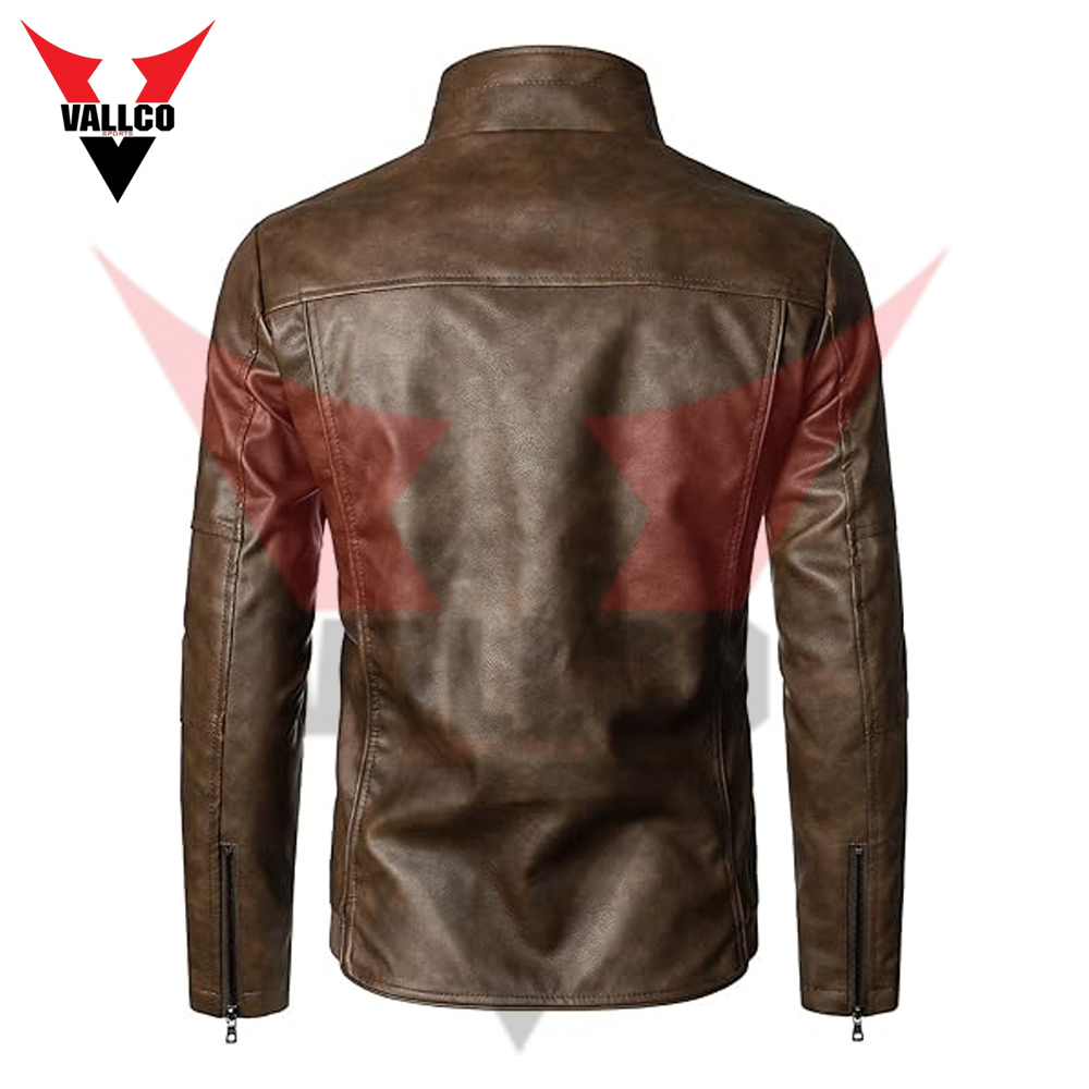 Highest Quality Latest Style Men Casual Wear Product Leather Jackets, In Brown Color Men Jacket - view 5