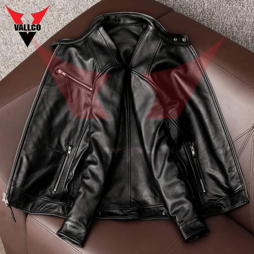 Heavy Duty Best Quality Product Men Leather Jacket, In Plus Size Breathable Fabric Leather Jackets - view 6