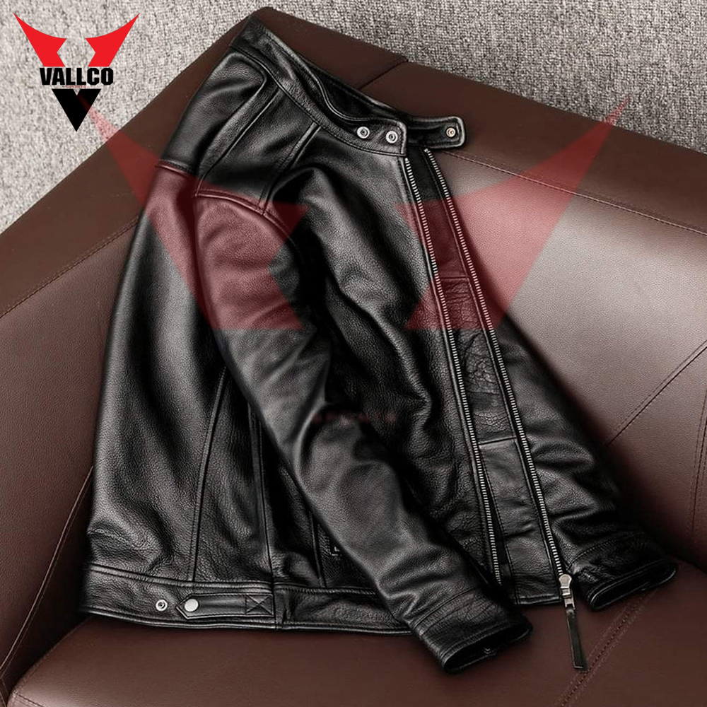 Heavy Duty Best Quality Product Men Leather Jacket, In Plus Size Breathable Fabric Leather Jackets - view 8