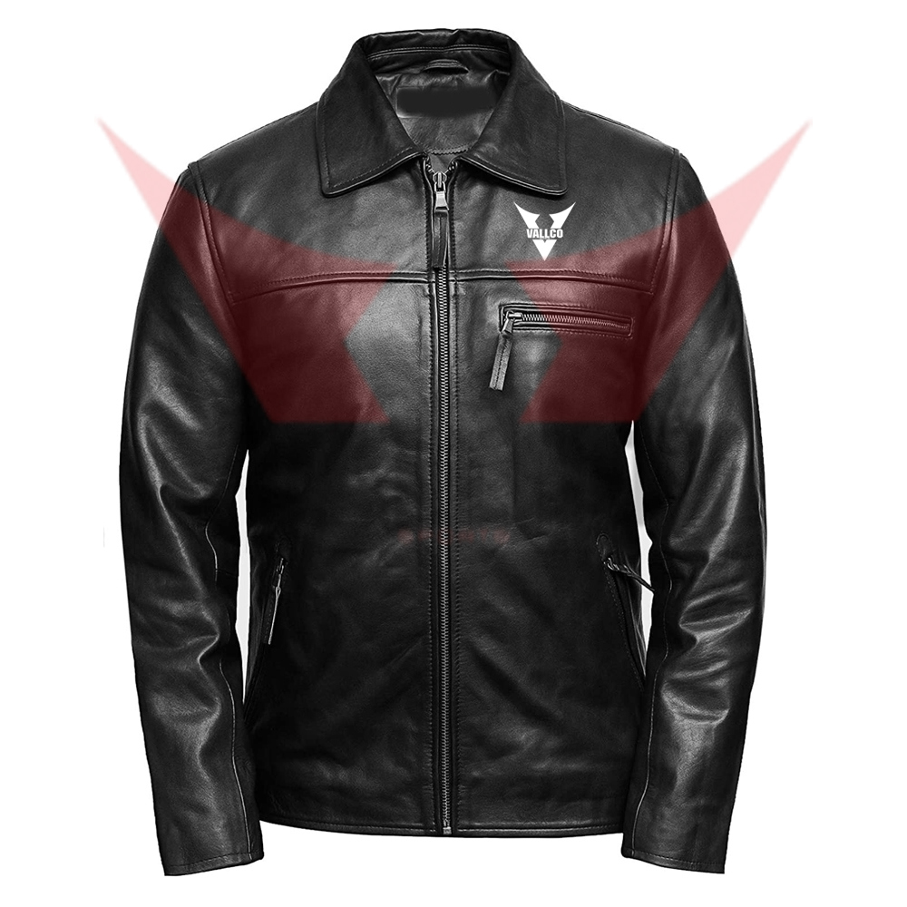 Full Zipper Highland Quality Comfortable Men Outer Wear Newest Style Men Leather Jackets