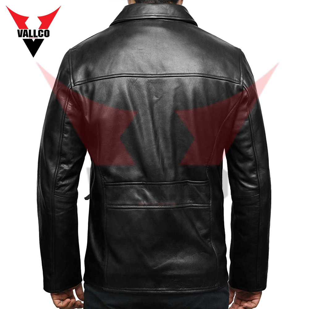 Full Zipper Highland Quality Comfortable Men Outer Wear Newest Style Men Leather Jackets - view 3